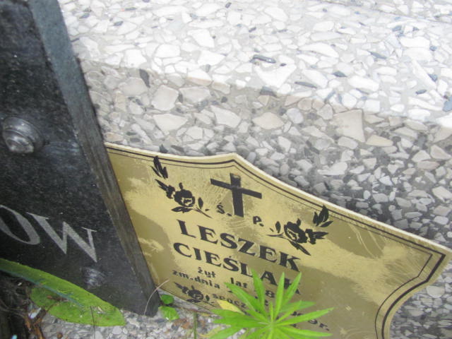 Leszek Cieślak 1951 Archidiecezja Łódzka - Grobonet - Wyszukiwarka osób pochowanych