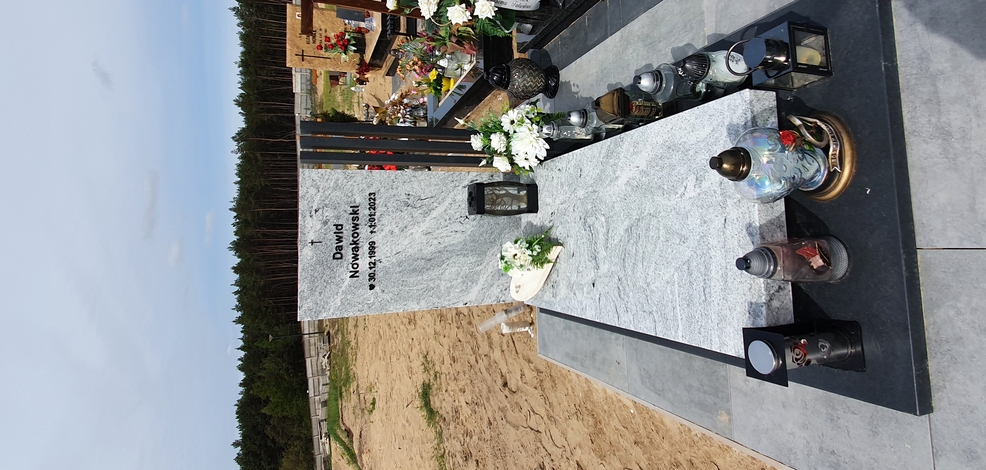 Dawid Nowakowski 1999 Archidiecezja Łódzka - Grobonet - Wyszukiwarka osób pochowanych