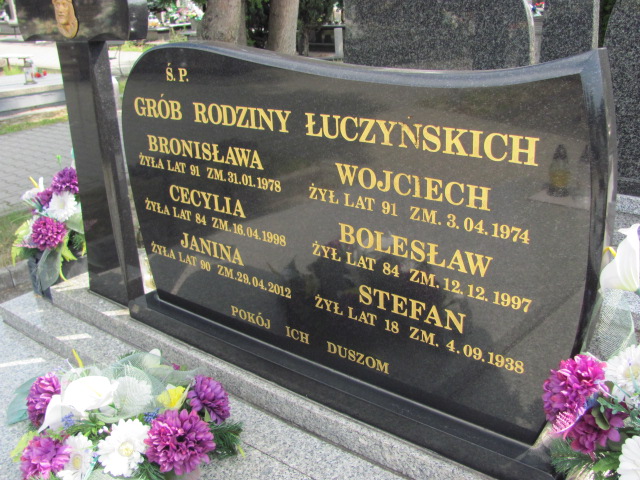 Wojciech Łuczyński Archidiecezja Łódzka - Grobonet - Wyszukiwarka osób pochowanych