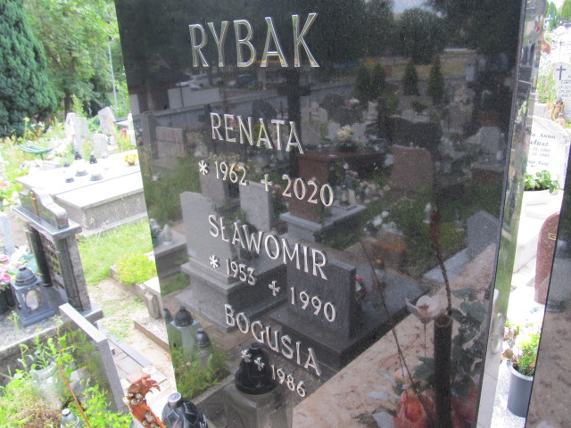 Bogusława Rybak 1985 Archidiecezja Łódzka - Grobonet - Wyszukiwarka osób pochowanych