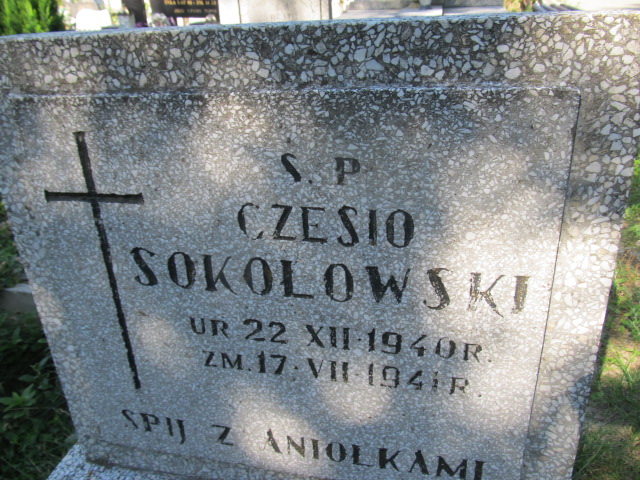 Czesław Sokołowski 1940 Archidiecezja Łódzka - Grobonet - Wyszukiwarka osób pochowanych