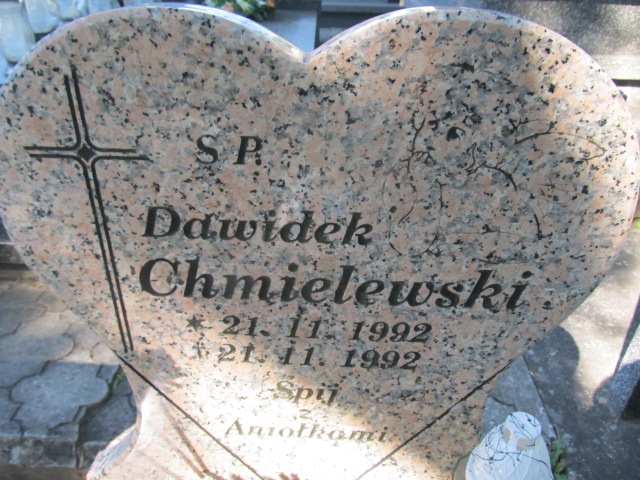 Dawid Chmielewski 1992 Archidiecezja Łódzka - Grobonet - Wyszukiwarka osób pochowanych