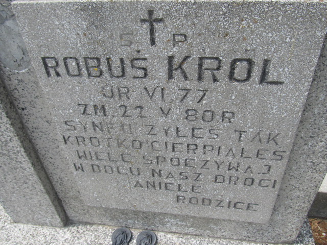 Robert Król 1977 Archidiecezja Łódzka - Grobonet - Wyszukiwarka osób pochowanych