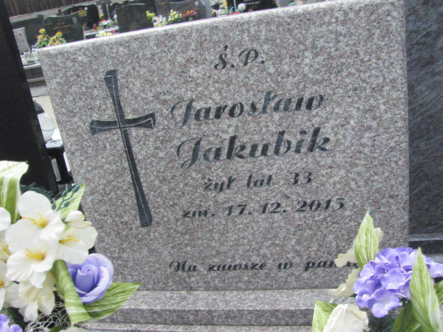 Jarosław Jakubik 1982 Archidiecezja Łódzka - Grobonet - Wyszukiwarka osób pochowanych