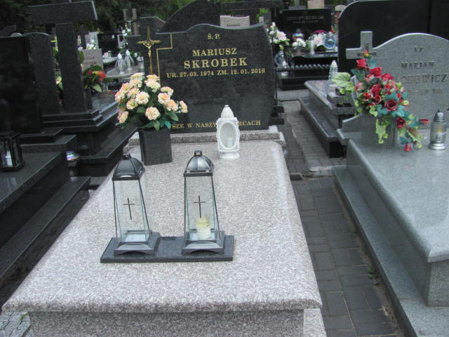 Grób Mariusz Skrobek
