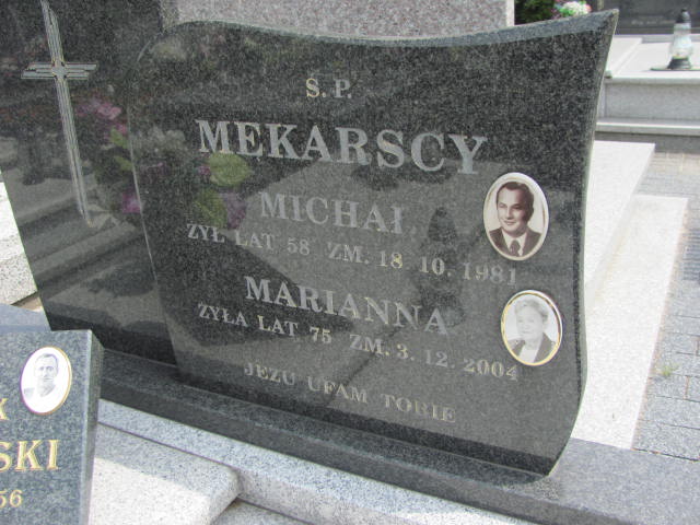 Michał Mękarski Archidiecezja Łódzka - Grobonet - Wyszukiwarka osób pochowanych