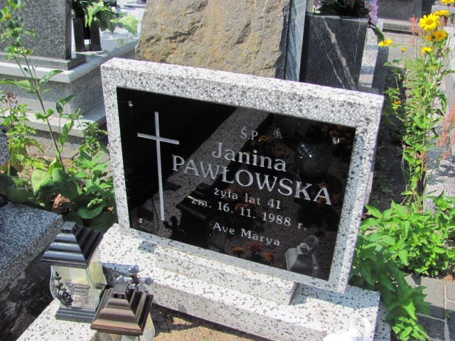 Janina Pawłowski Archidiecezja Łódzka - Grobonet - Wyszukiwarka osób pochowanych