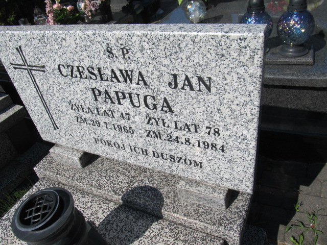 Jan Papuga 1899 Archidiecezja Łódzka - Grobonet - Wyszukiwarka osób pochowanych