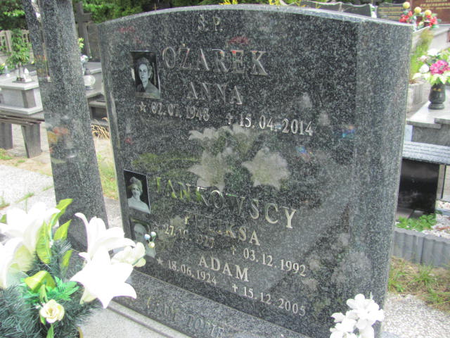 Adam Jankowski 1924 Archidiecezja Łódzka - Grobonet - Wyszukiwarka osób pochowanych