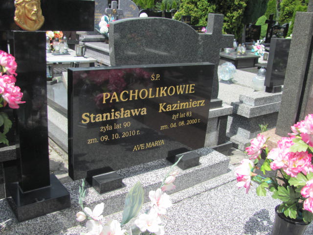 Stanisława Pacholik 1920 Archidiecezja Łódzka - Grobonet - Wyszukiwarka osób pochowanych