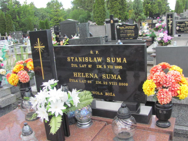 Helena Suma 1923 Archidiecezja Łódzka - Grobonet - Wyszukiwarka osób pochowanych