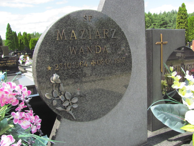 Wanda Maziarz 1964 Archidiecezja Łódzka - Grobonet - Wyszukiwarka osób pochowanych