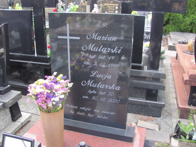 Łucja Mularska 1950 Archidiecezja Łódzka - Grobonet - Wyszukiwarka osób pochowanych