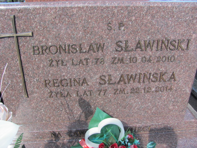 Regina Sławińska 1937 Archidiecezja Łódzka - Grobonet - Wyszukiwarka osób pochowanych