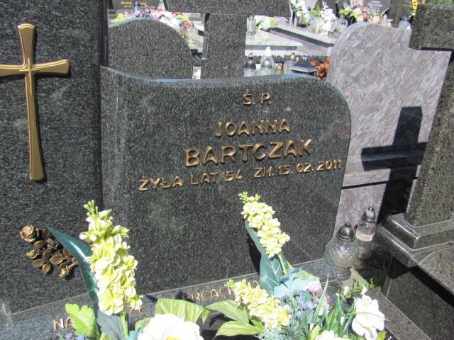 Joanna Bartczak 1957 Archidiecezja Łódzka - Grobonet - Wyszukiwarka osób pochowanych