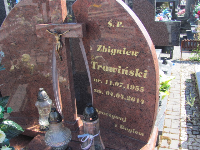 Zbigniew Trawiński 1955 Archidiecezja Łódzka - Grobonet - Wyszukiwarka osób pochowanych
