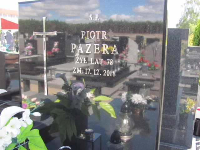 Piotr Pazera 1940 Archidiecezja Łódzka - Grobonet - Wyszukiwarka osób pochowanych