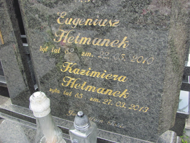 Eugeniusz Hetmanek 1928 Archidiecezja Łódzka - Grobonet - Wyszukiwarka osób pochowanych