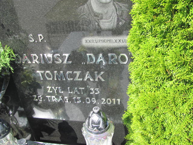 Dariusz Tomczak 1978 Archidiecezja Łódzka - Grobonet - Wyszukiwarka osób pochowanych