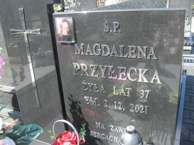 Magdalena Przyłęcka 1984 Archidiecezja Łódzka - Grobonet - Wyszukiwarka osób pochowanych