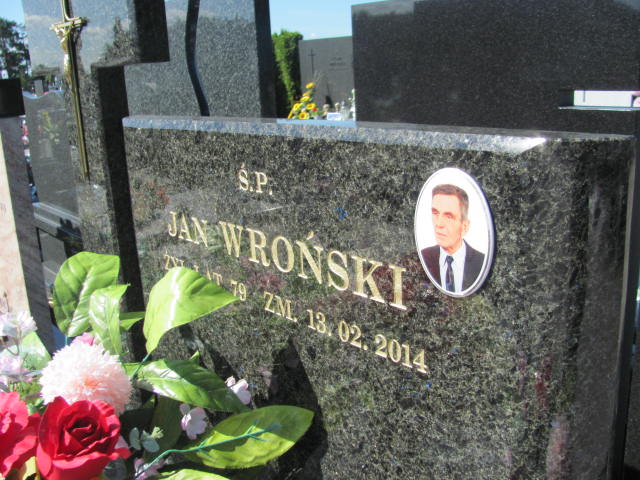 Jan Wroński 1935 Archidiecezja Łódzka - Grobonet - Wyszukiwarka osób pochowanych