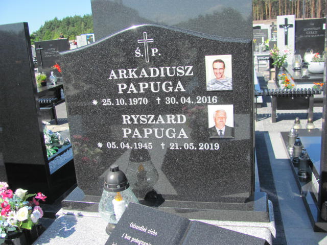 Ryszard Papuga 1945 Archidiecezja Łódzka - Grobonet - Wyszukiwarka osób pochowanych