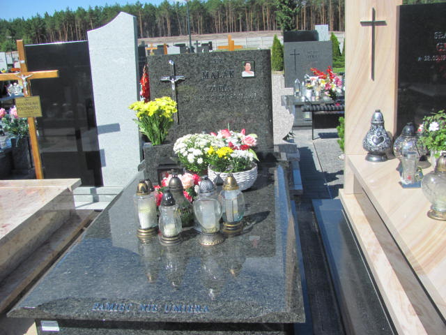 Grób Zofia Malak