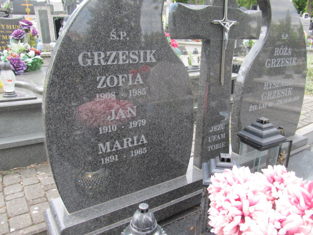 Ryszard Grzesik 1947 Archidiecezja Łódzka - Grobonet - Wyszukiwarka osób pochowanych