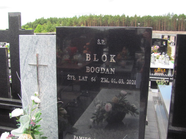 Bogdan Blok 1957 Archidiecezja Łódzka - Grobonet - Wyszukiwarka osób pochowanych