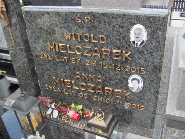 Witold Mielczarek 1928 Archidiecezja Łódzka - Grobonet - Wyszukiwarka osób pochowanych