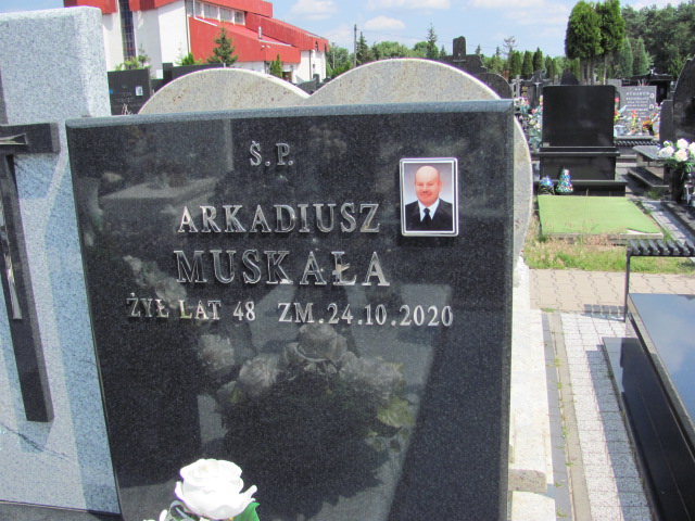 Arkadiusz Muskała 1972 Archidiecezja Łódzka - Grobonet - Wyszukiwarka osób pochowanych